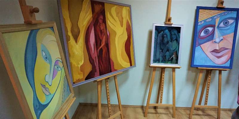 Wystawa malarstwa Mieczysława Burdy otwarta Wystawa malarstwa Mieczysława Burdy otwarta