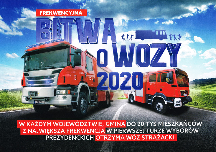 Frekwencyjna bitwa o wozy strażackie - „Bitwa o wozy” Frekwencyjna bitwa o wozy strażackie - „Bitwa o wozy”