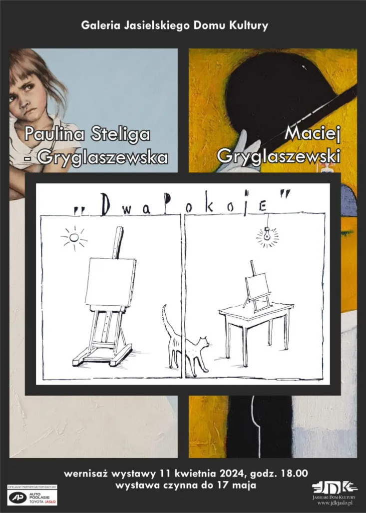 Wystawa w Galerii JDK: Dwa pokoje Wystawa w Galerii JDK: Dwa pokoje