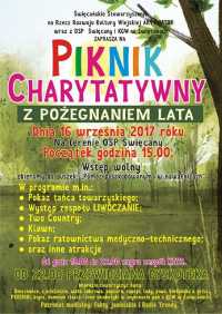 Piknik charytatywny z pożegnaniem lata - Święcany