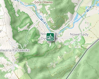 Mapa - Beskid Niski i Pogórze